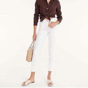 J. Crew 9” high-rise toothpick jean